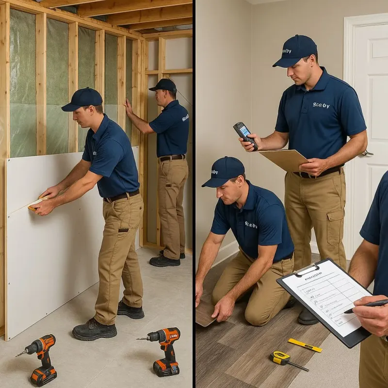 Repairs and Reconstruction process in West Liberty, KY